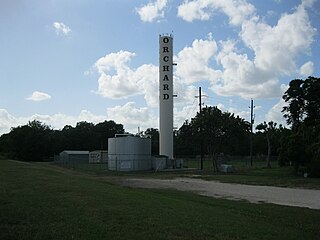 <span class="mw-page-title-main">Orchard, Texas</span> City in Texas, United States