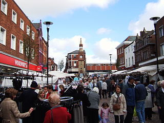 Ormskirk Market town in Lancashire, England