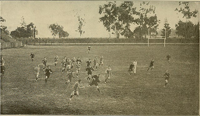 1907 rugby match – Stanford vs. New Zealand