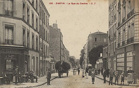 Pantin.Rue du Centre