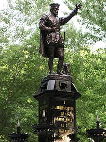 jacques cartier statue