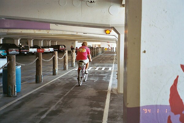 Redondo Beach parking lot segment