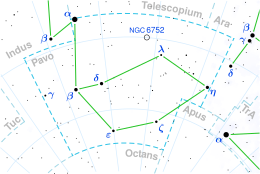 Созвездие Паво map.svg