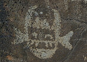 Petroglyph at Petroglyph National Monument, NM