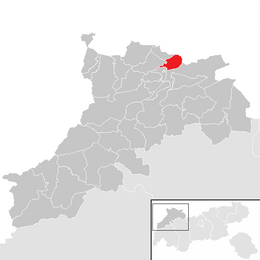 Location in the district