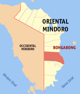 Kaart van Bongabong