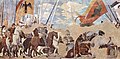 Piero della Francesca, Victoire de Constantin sur Maxence, La Légende de la Vraie Croix, Arezzo