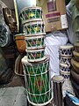 Pile of Sundanese traditional drum