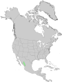 North America range map