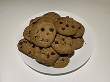Plate of chocolate chip cookies, ready to munch.jpg