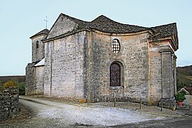 The church in Poncey-sur-l'Ignon