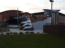 The Lifeboat College in Poole, where the Royal National Lifeboat Institution (RNLI) is headquartered Poole , The Lifeboat College - geograph.org.uk - 1771006.jpg