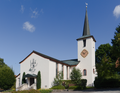 English: Catholic church in Sieblos, Poppenhausen, Hesse, Germany