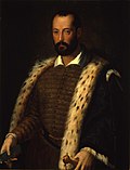 Porträt von Francesco I de 'Medici (von Alessandro Allori) .jpg