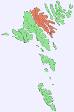 Position of Eysturoy on Faroe map.png