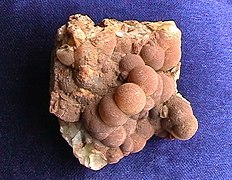 Botryoidal Prehnite fragment, 12.0 см x 11.0 см, 646 грам