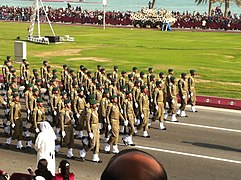 رژه ارتش قطر در روز ملی