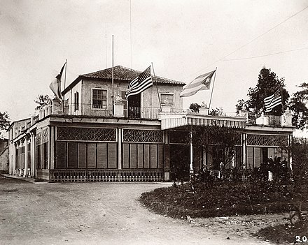 Residence of the Captains General in Quinta de los Molinos in the decades of 1850–1870, Havana, Cuba.
