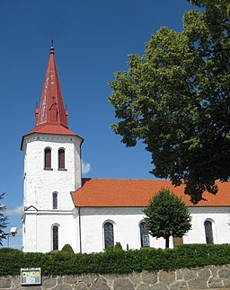 Rörums kyrka i juli 2011