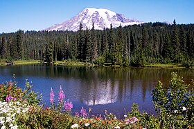 Núi Rainier ở tiểu bang Washington