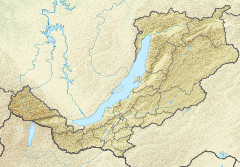 Mapa lokalizacyjna Buriacji