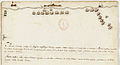 Représentations des positions des escadres des navires français et anglais devant Pondichéry (sud–est de l’Inde) - Archives Nationales - MAR-B-4-77 fol 277 - (1).jpg