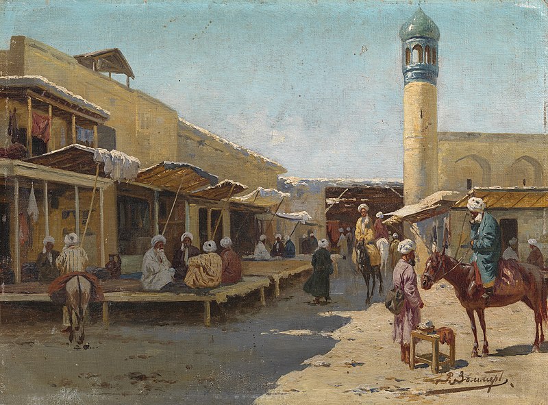 File:Richard Zommer - Oriental Scene.jpg