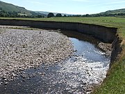 River erosion near Arncliffe, Littondale, Yorkshire Dales