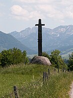 Steinkreuz am Ortsausgang