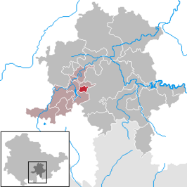 Kaart van Rohrbach