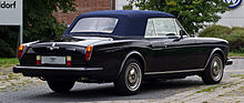 Rolls-Royce Corniche (III) – Heckansicht (1), 3. September 2012, Düsseldorf.jpg