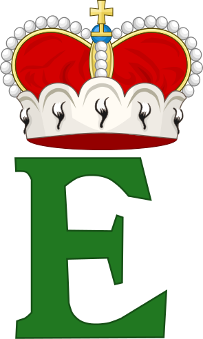 File:Royal Monogram of Ernest, Duke of Sachsen - Hildburghausen.svg
