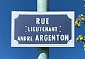 * Nomination Rue Lieutenant André Argenton (Belley). --Benoît Prieur 12:56, 14 September 2019 (UTC) * Promotion  Support Good quality. --Poco a poco 14:20, 14 September 2019 (UTC)
