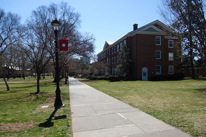 File:Rutgers University view walkway College campus.JPG
