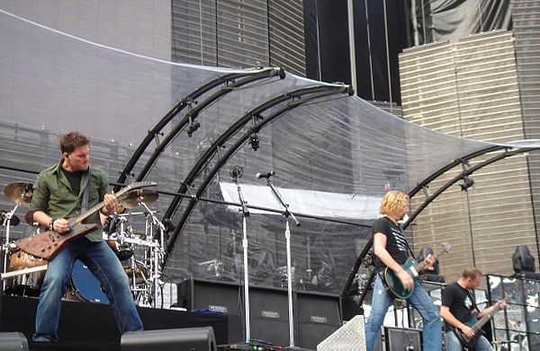 Nickelback in May 2006