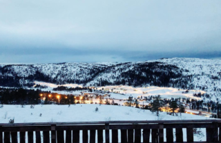 Gautefall Hamlet in Telemark, Norway