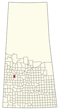 Lokasi RM Rosemount No. 378 di Saskatchewan