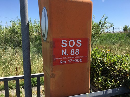 SOS italian traffic signs