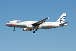 Аэробус A320-200 авиакомпании Aegean Airlines