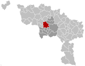 Saint-Ghislain Hainaut Belgium Map.png