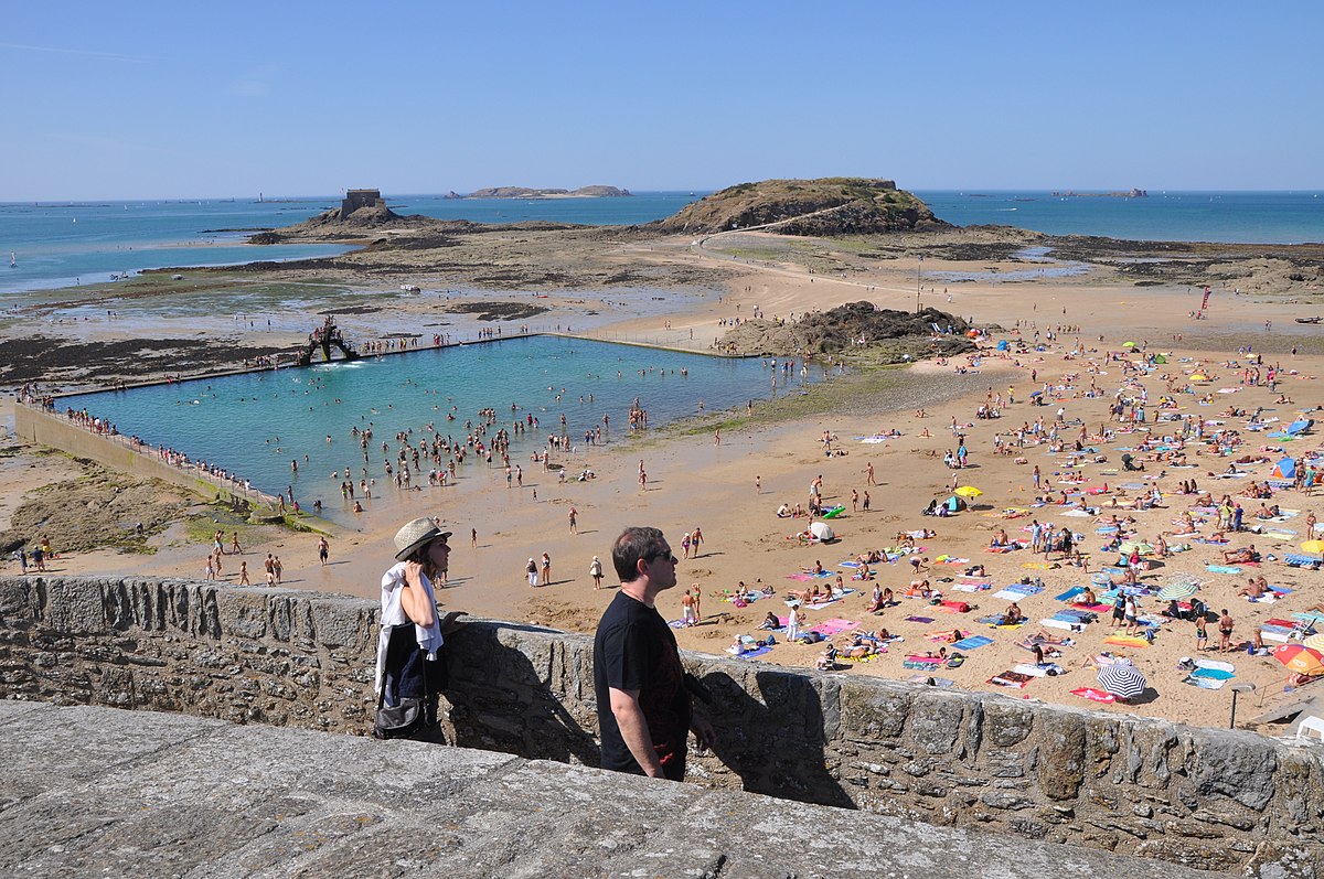 Filesaint Malo France Swimming Pool On Beachjpg