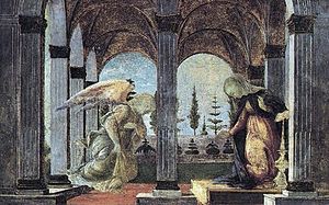Sandro Botticelli - Annunciation, early 1490s.JPG