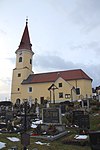 Catholic branch church hl.  Ulrich and cemetery