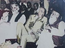 Sardar Muhammad Amin Khan Khoso With Zulfiqar Ali Bhutto And Nawab Akber Khan Bugti.jpg