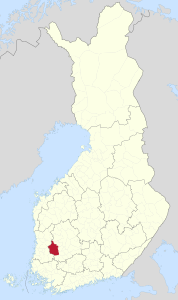 Sastamala – Localizzazione