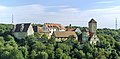 * Nomination Liebenstein castle, Baden-Württemberg. -- Felix Koenig 14:19, 22 August 2016 (UTC) * Promotion  Support Good quality.--Famberhorst 16:12, 22 August 2016 (UTC)  Question Is it a JPEG image without compression? At the wires it looks like compression. --XRay 16:16, 22 August 2016 (UTC)