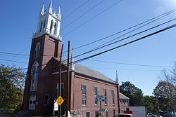 Вторая конгрегационалистская церковь, Ньюкасл, штат Мэн - 20130919-03.JPG