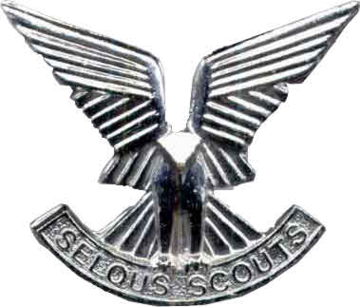 Cap badge of the Selous Scouts was a stylized osprey