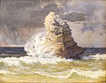 Skarreklit, målning av Vilhelm Kyhn från 1845