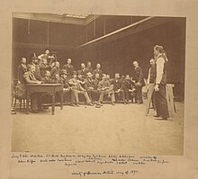 Society of American Artists, Jury of 1890 Society of American Artists, Jury of 1890, by an unknown artist, 1890, albumen silver print, from the National Portrait Gallery - NPG-NPG 2009 7M-000001.jpg